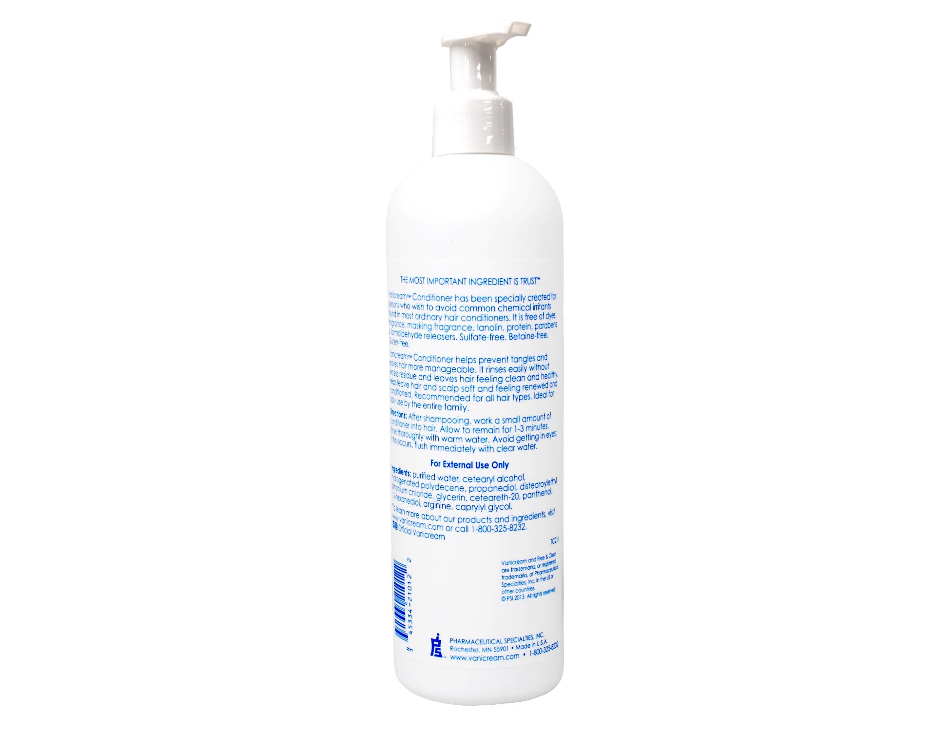 Vanicream in bathroom setting demonstrating family-friendly use and mild conditioning benefit
