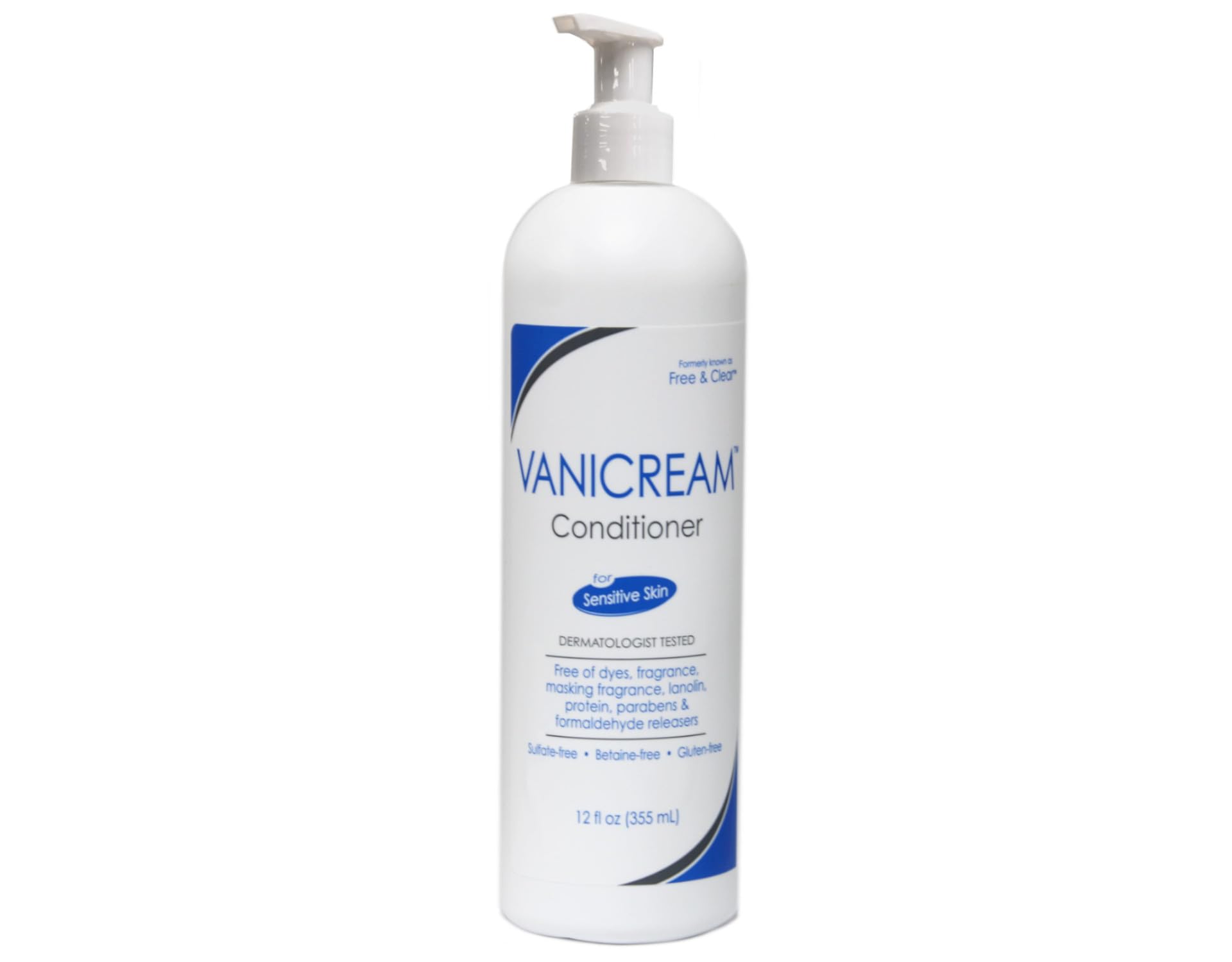 PHARMACEUTICAL SPECIALTIES Vanicream shampoo texture swatch showing gentle lather