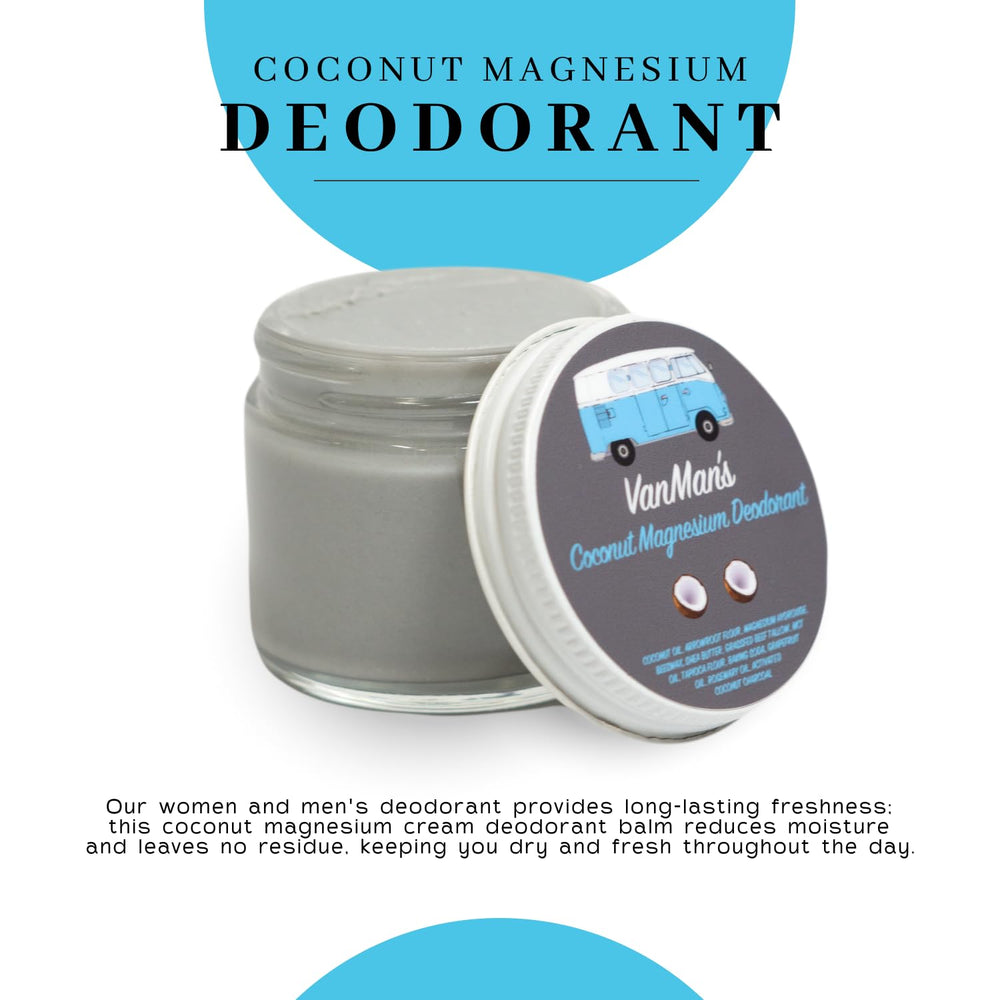 Close-up of VanMan Company label detailing ingredients for transparent sourcing benefit