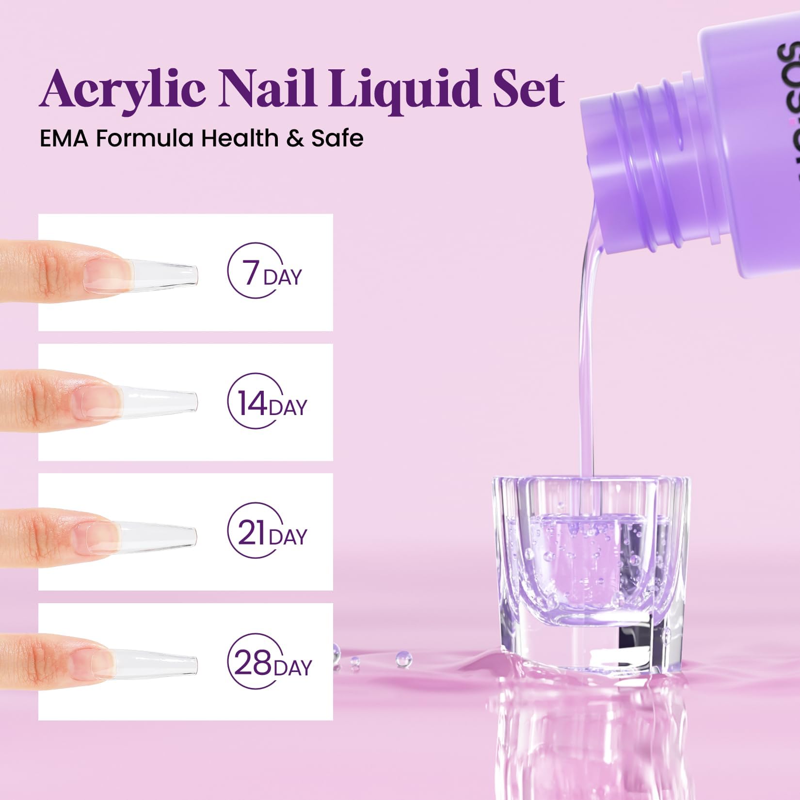 VANSISOS brushes with primer and oil arranged to prepare and protect nails