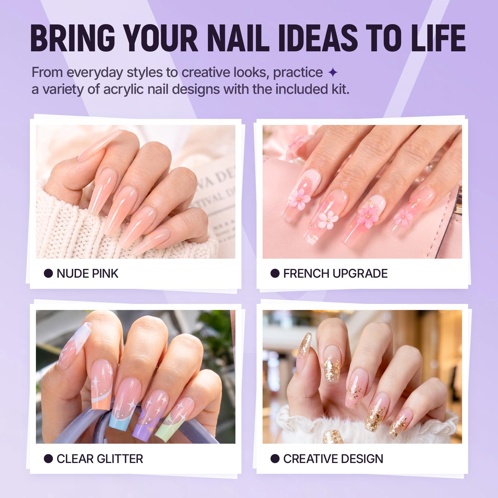 VANSISOS finished nail styles in a lifestyle scene showcasing polished results