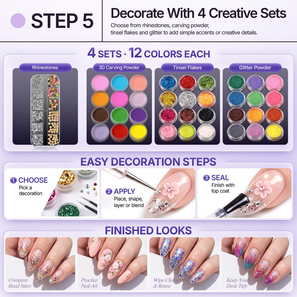 VANSISOS finished nails on a hand model showcasing durable, polished results