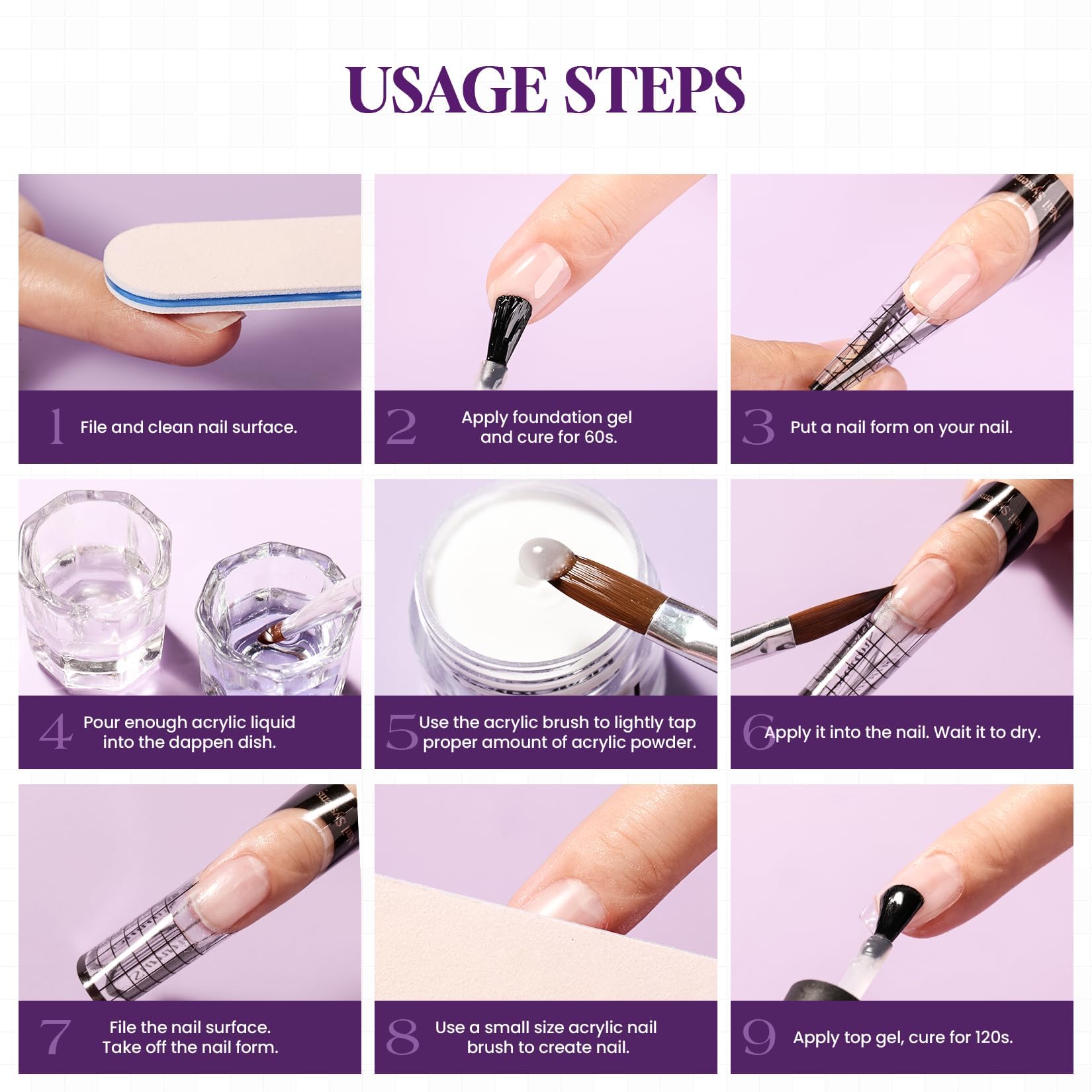 VANSISOS kit staged in a home salon to inspire DIY nail projects