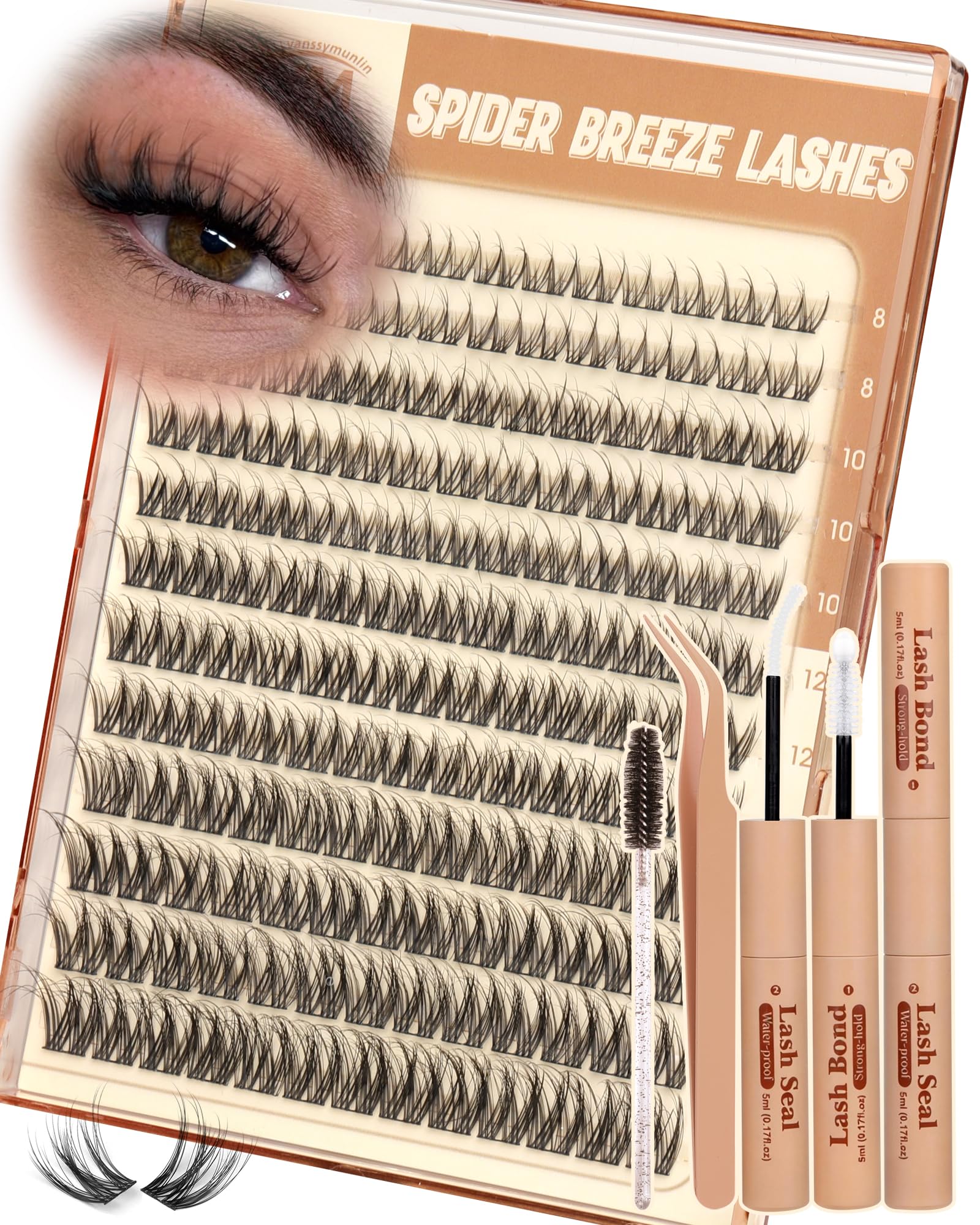 Vanssymunlin front packaging showing kit contents and natural finish benefit