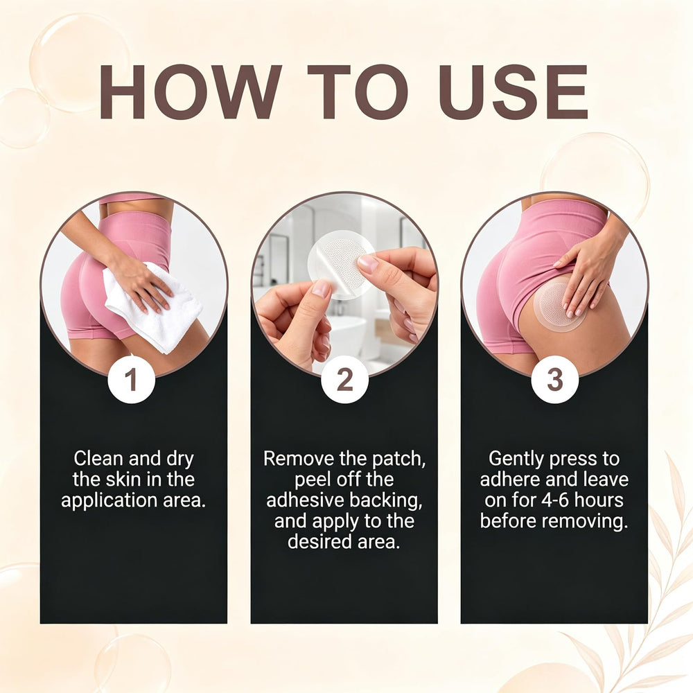 VAOUX CurveSculpt patch on dresser during daily skincare routine