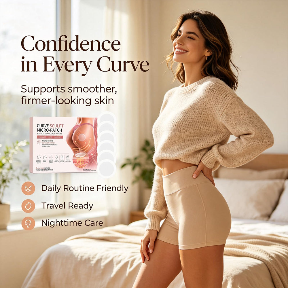 VAOUX CurveSculpt single clear patch close-up demonstrating thin profile