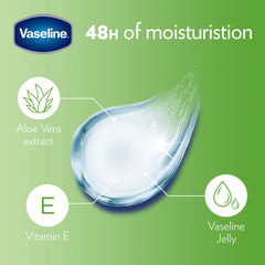 Vaseline Aloe stick close-up revealing smooth applicator and easy use