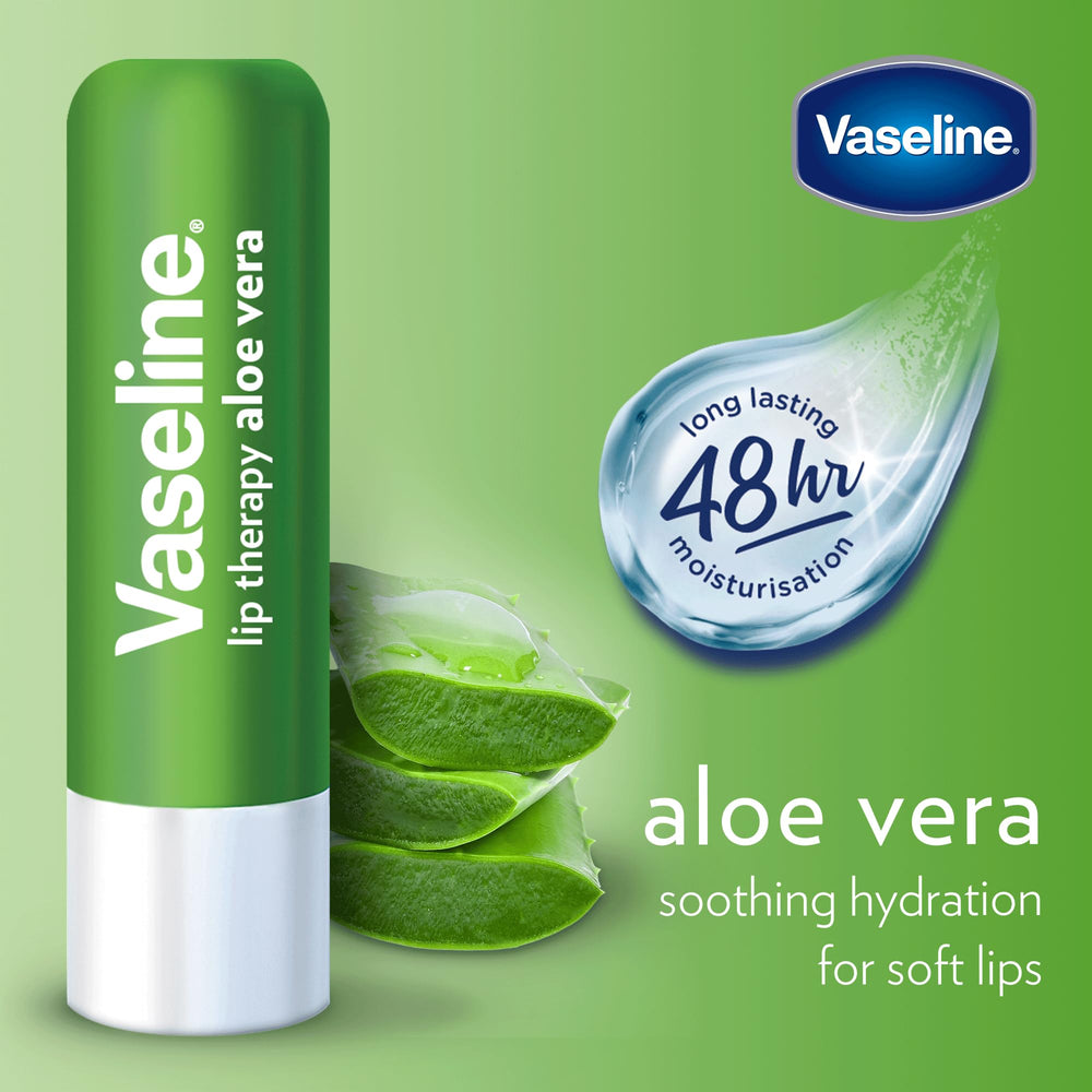 Vaseline Aloe texture on skin illustrating quick absorption and softness