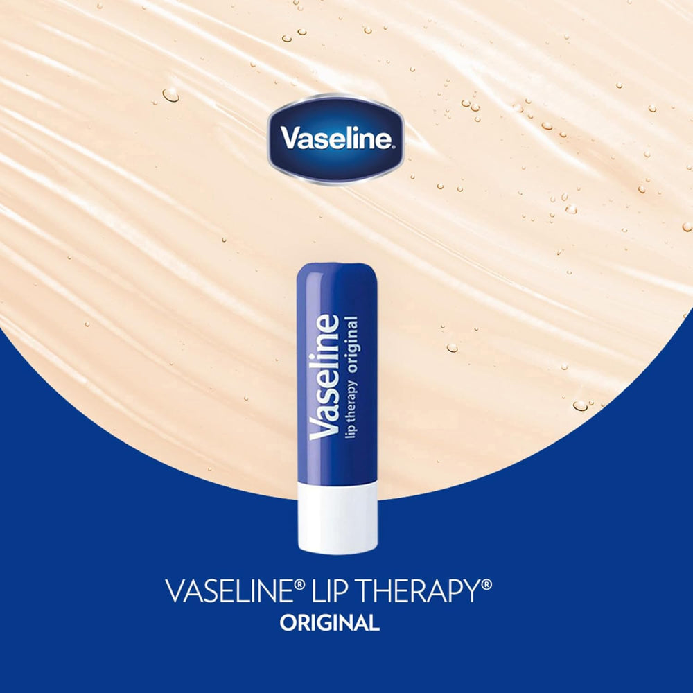 Vaseline tubes on bathroom counter showing daily routine convenience