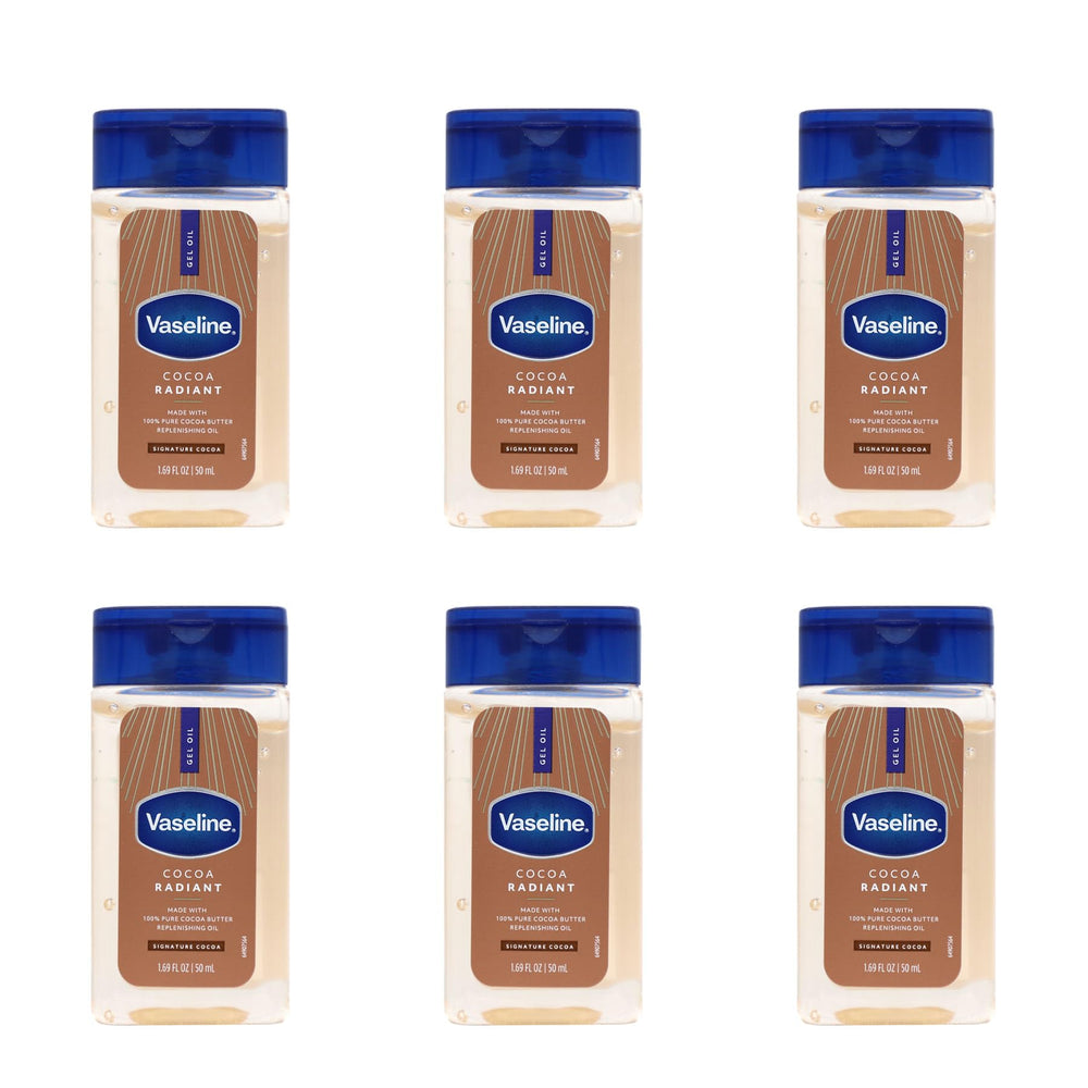 Vaseline texture close-up of gel-to-oil formula highlighting fast absorption
