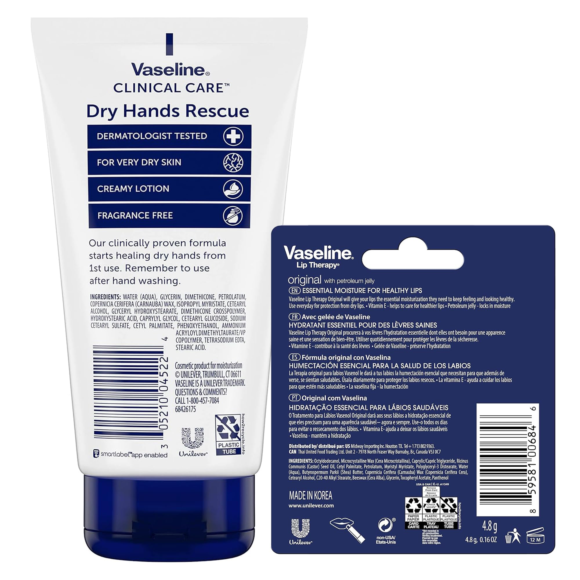 Vaseline cream texture close-up demonstrating smooth absorption and barrier protection