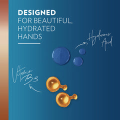 Close-up of hands applying Vaseline for visible soothing and softness