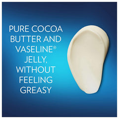 Vaseline Lip Therapy cocoa butter stick open, nourishing lip protection benefit