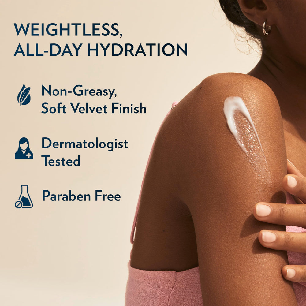 Vaseline lotion absorbing into arm for immediate hydrated finish