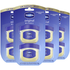 Vaseline mini jars front packaging showing convenience and bulk