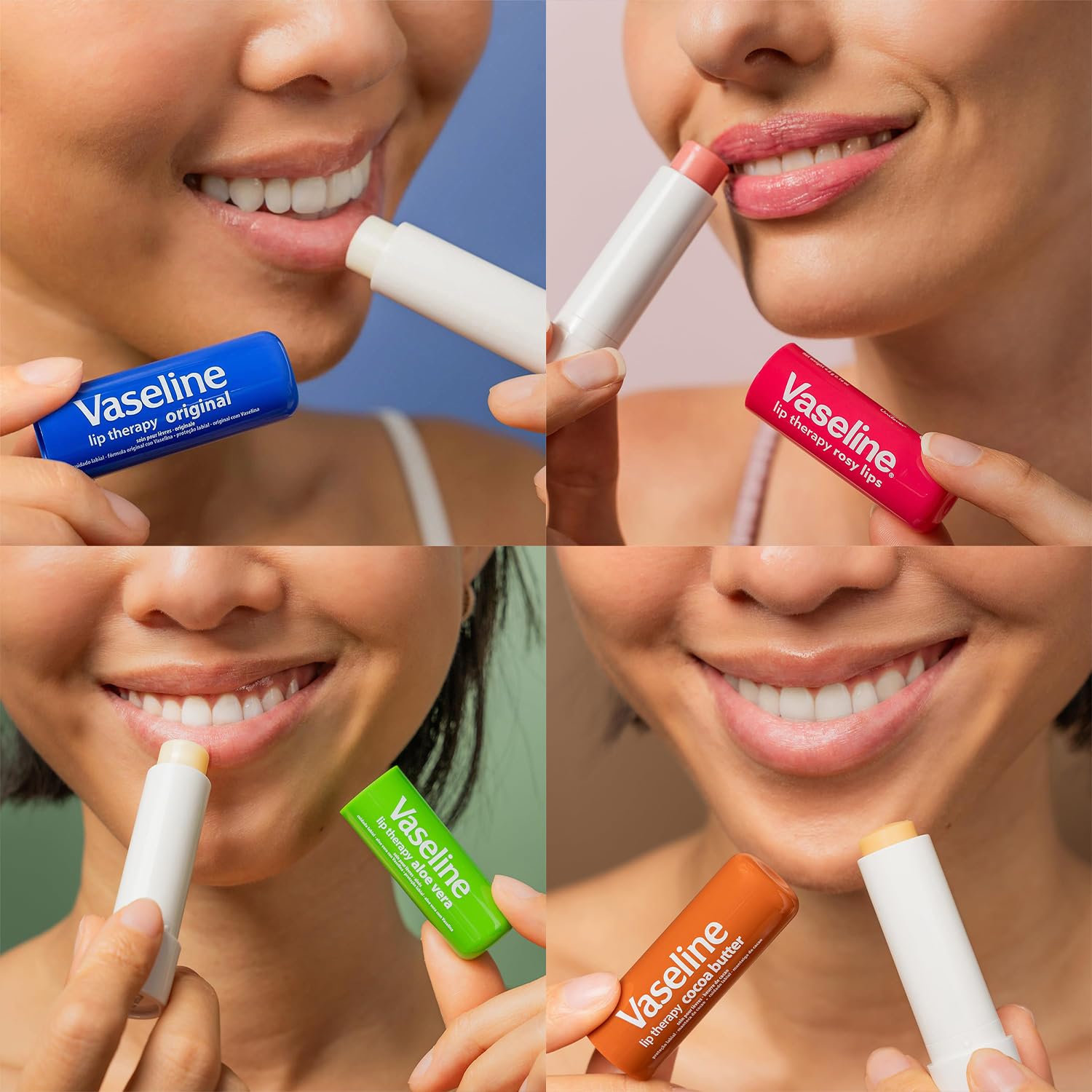 Vaseline tube in hand demonstrating compact 0.16 oz size for on-the-go use
