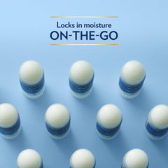 Close-up of Vaseline stick texture highlighting smooth glide and protective barrier