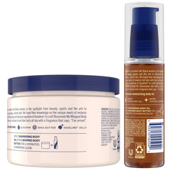 Vaseline whipped body butter texture close-up highlighting smooth spreadability
