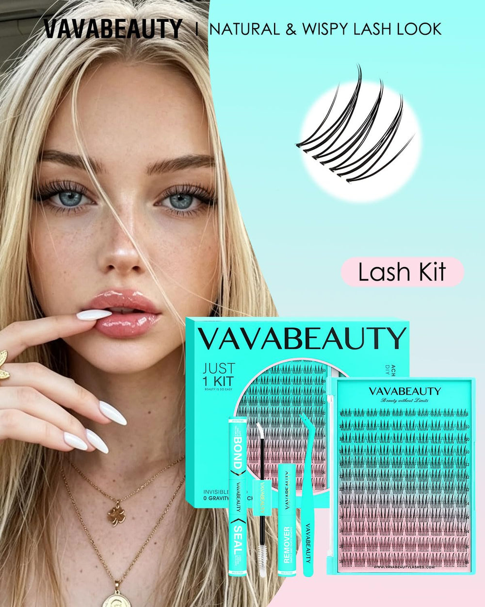 VAVABEAUTY step-by-step application scene demonstrating quick beginner-friendly process