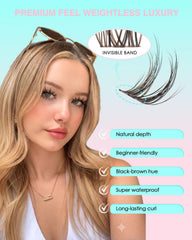 VAVABEAUTY close-up of mixed 8–16mm clusters highlighting wispy texture