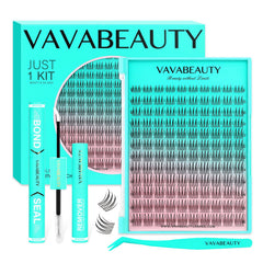VAVABEAUTY front packaging showing kit contents and branding for clear first impression