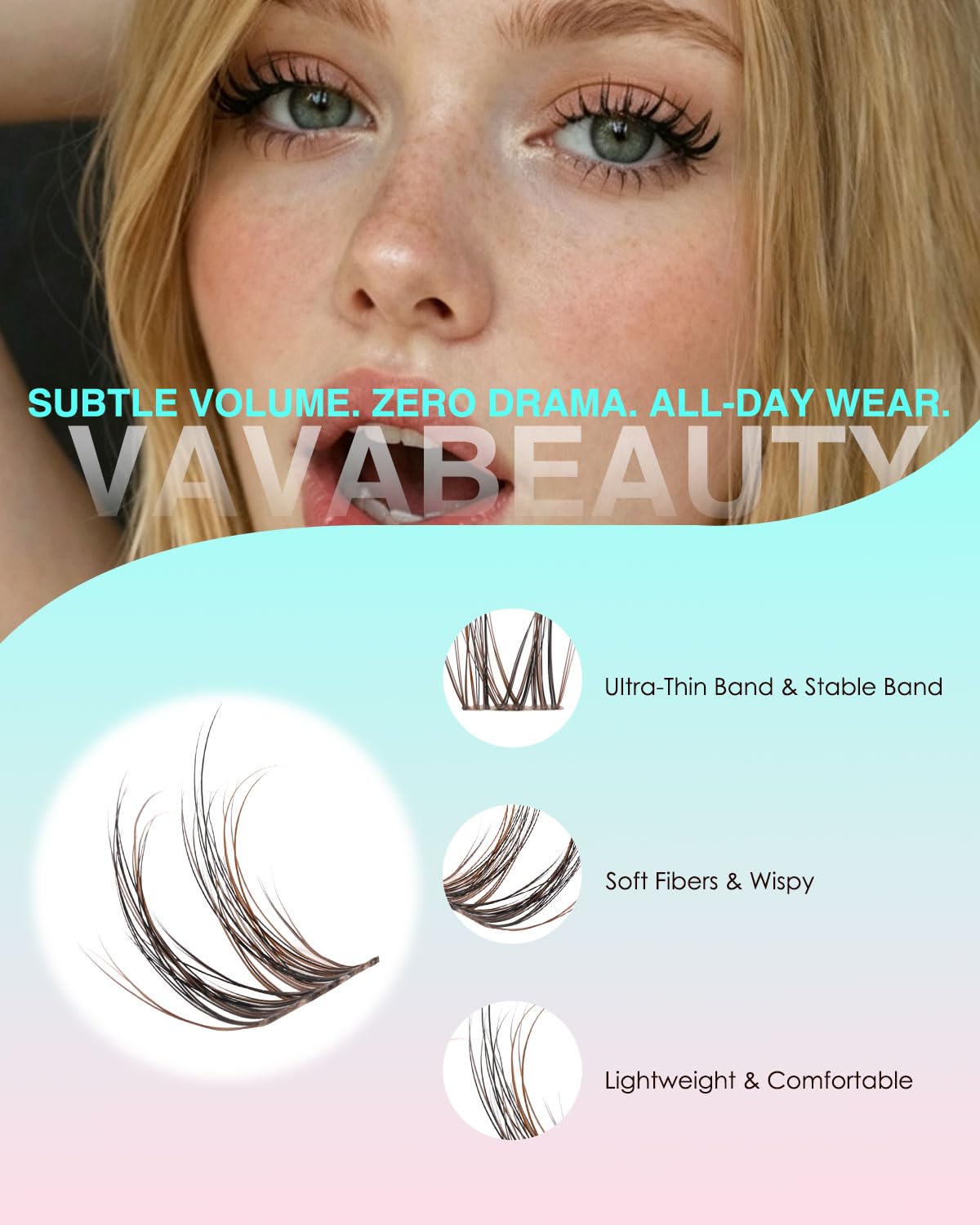 VAVABEAUTY precision tweezers detail for accurate cluster placement benefit