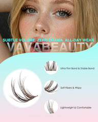 VAVABEAUTY precision tweezers detail for accurate cluster placement benefit