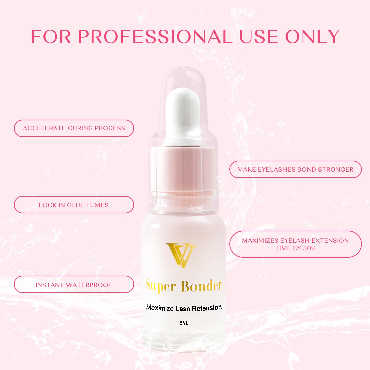 VAVALASH closeup of formula ingredients highlighting gentle, non‑irritant blend