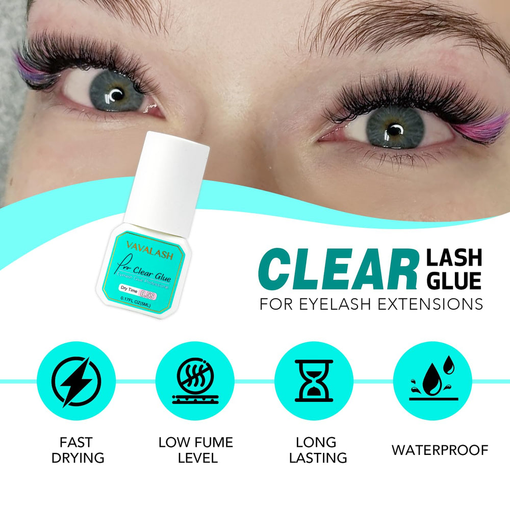 VAVALASH applied by lash artist in salon demonstrating professional results