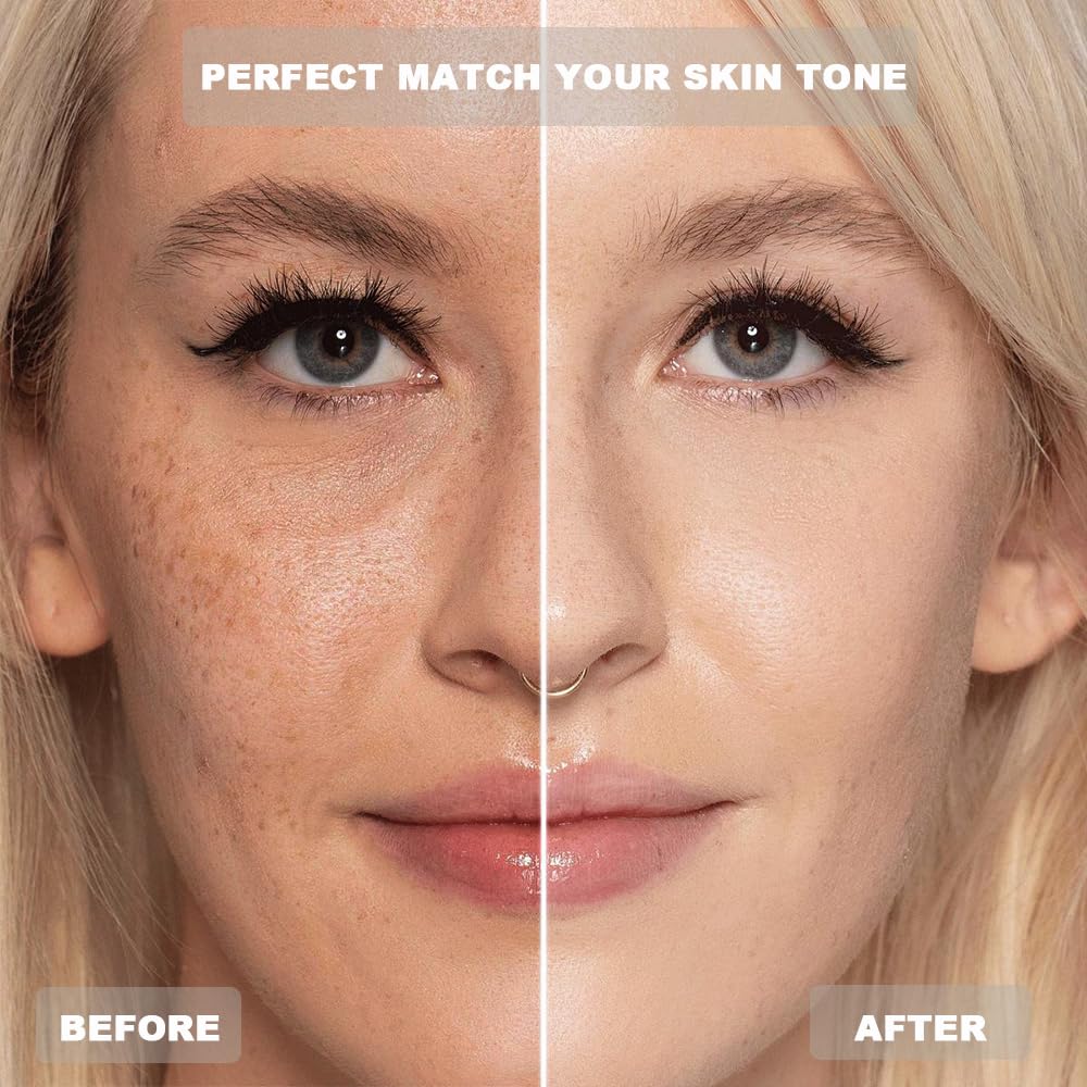 VBEYD blending on skin demo arm showing color match benefit