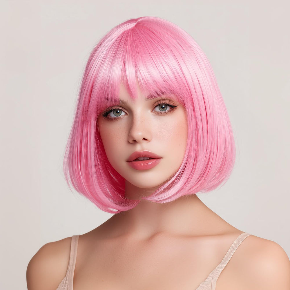 VCAY package contents with wig cap and sunglasses for quick styling