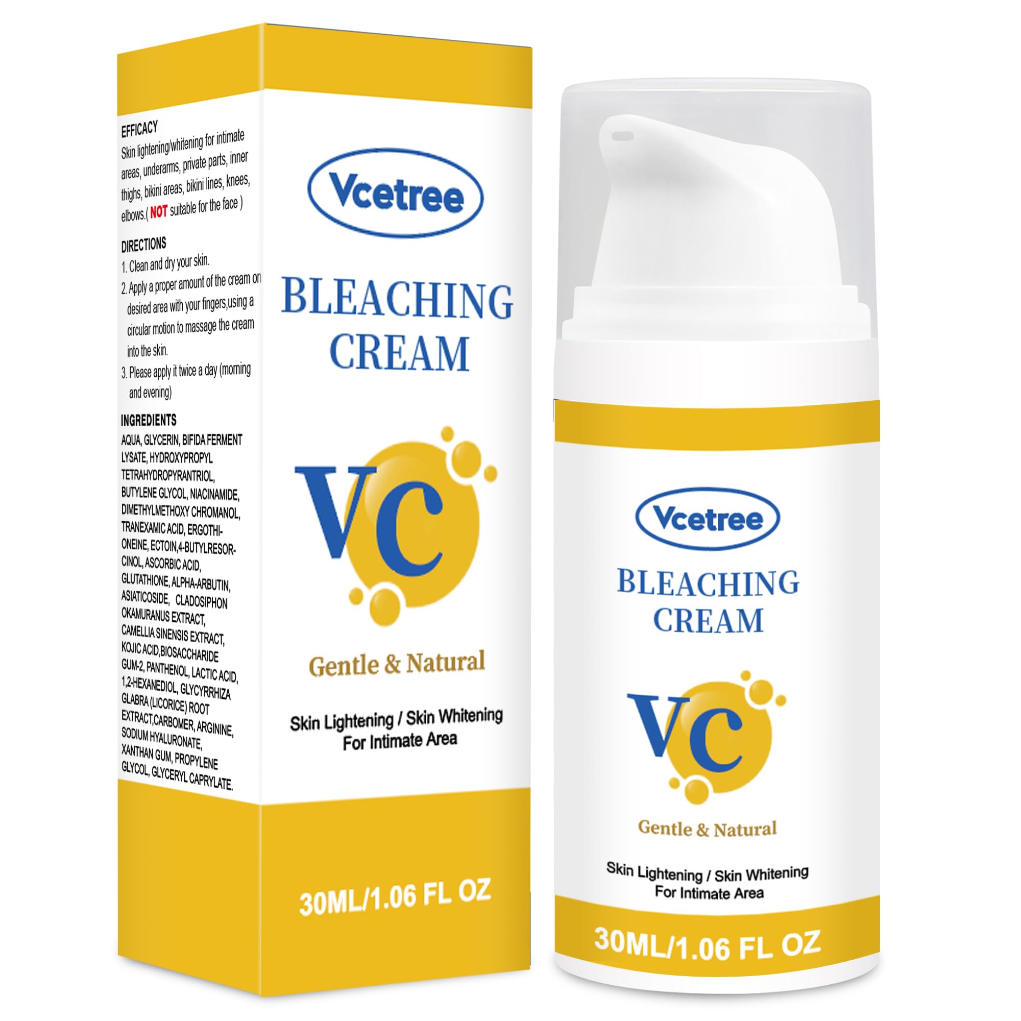 Vcetree in bathroom lifestyle setting to illustrate routine use