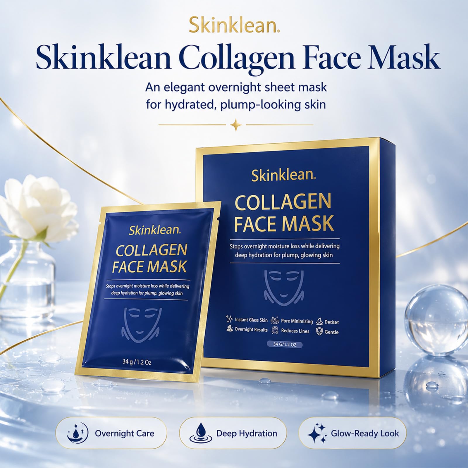 VCNTK close-up of mask texture soaked with hydrating serum