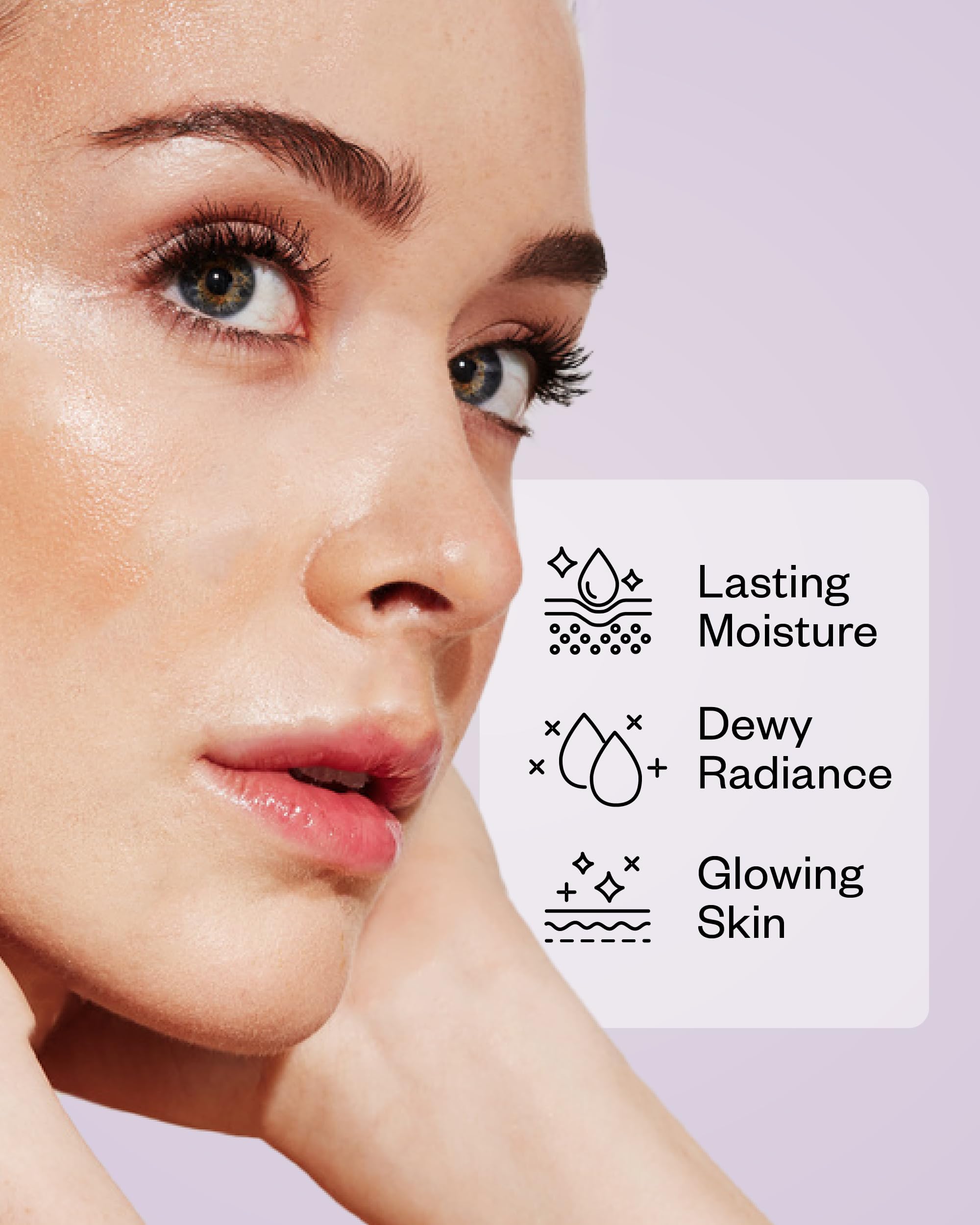 VDL Lumilayer primer ingredient label showing pearl pigments and hydrating components