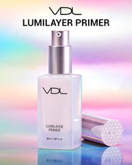 VDL Lumilayer primer close-up texture highlighting creamy, luminous hydration benefit