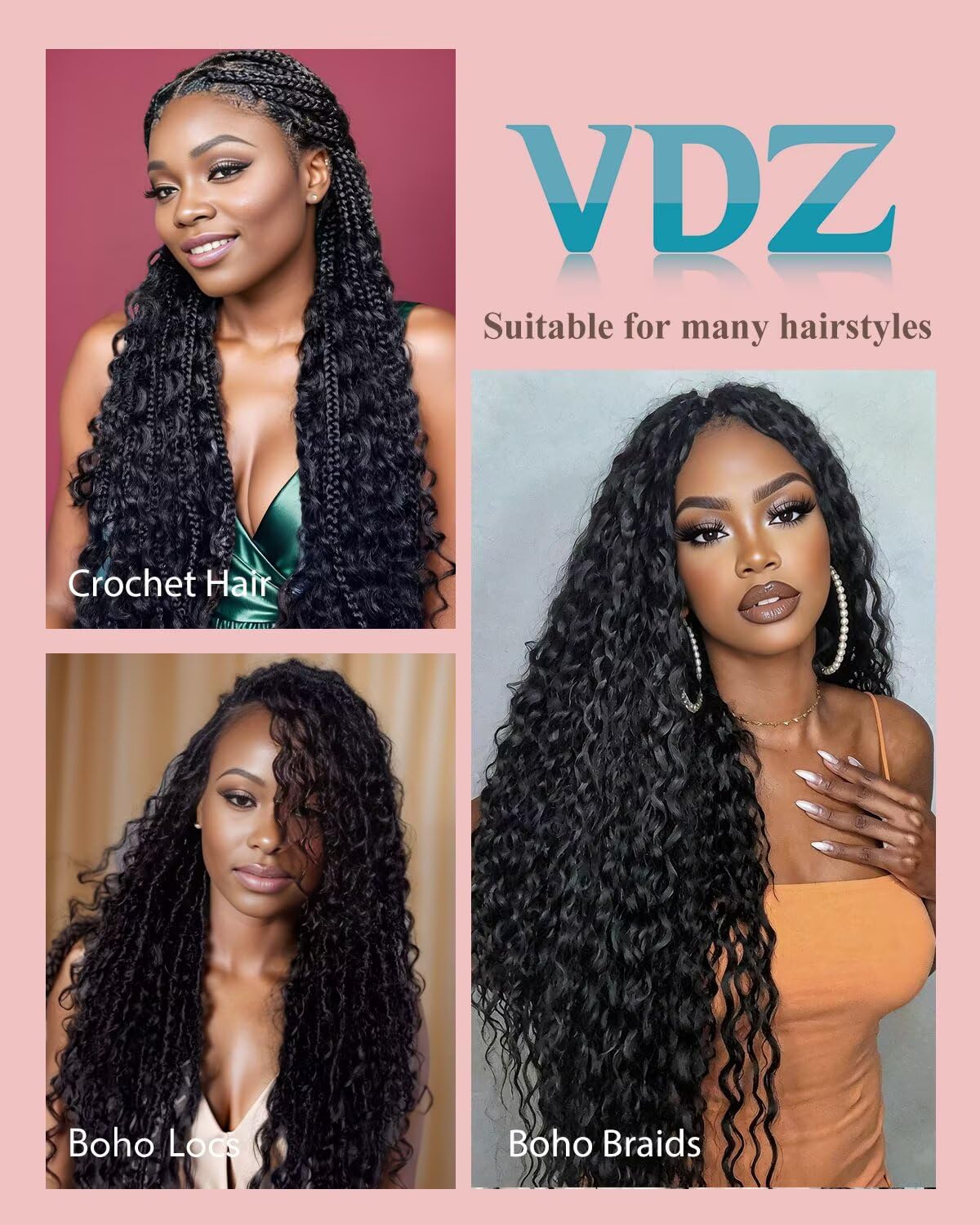 VDZ length comparison from 14 to 22 inches to visualize styling options