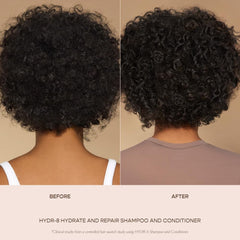 VEGAMOUR creamy conditioner texture close-up showing rich moisturization