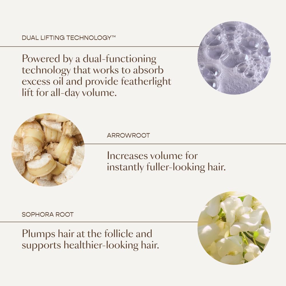 VEGAMOUR before and after fine hair comparison showing fuller look