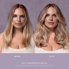 VEGAMOUR dispensing conditioner onto hand for easy application benefit