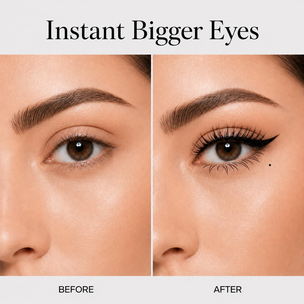 VEILNA applicator side view showing liner tip for smooth strokes benefit