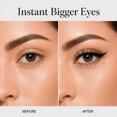 VEILNA applicator side view showing liner tip for smooth strokes benefit