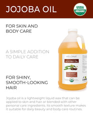 velona jojoba oil pouring from bottle closeup demonstrates smooth texture and purity