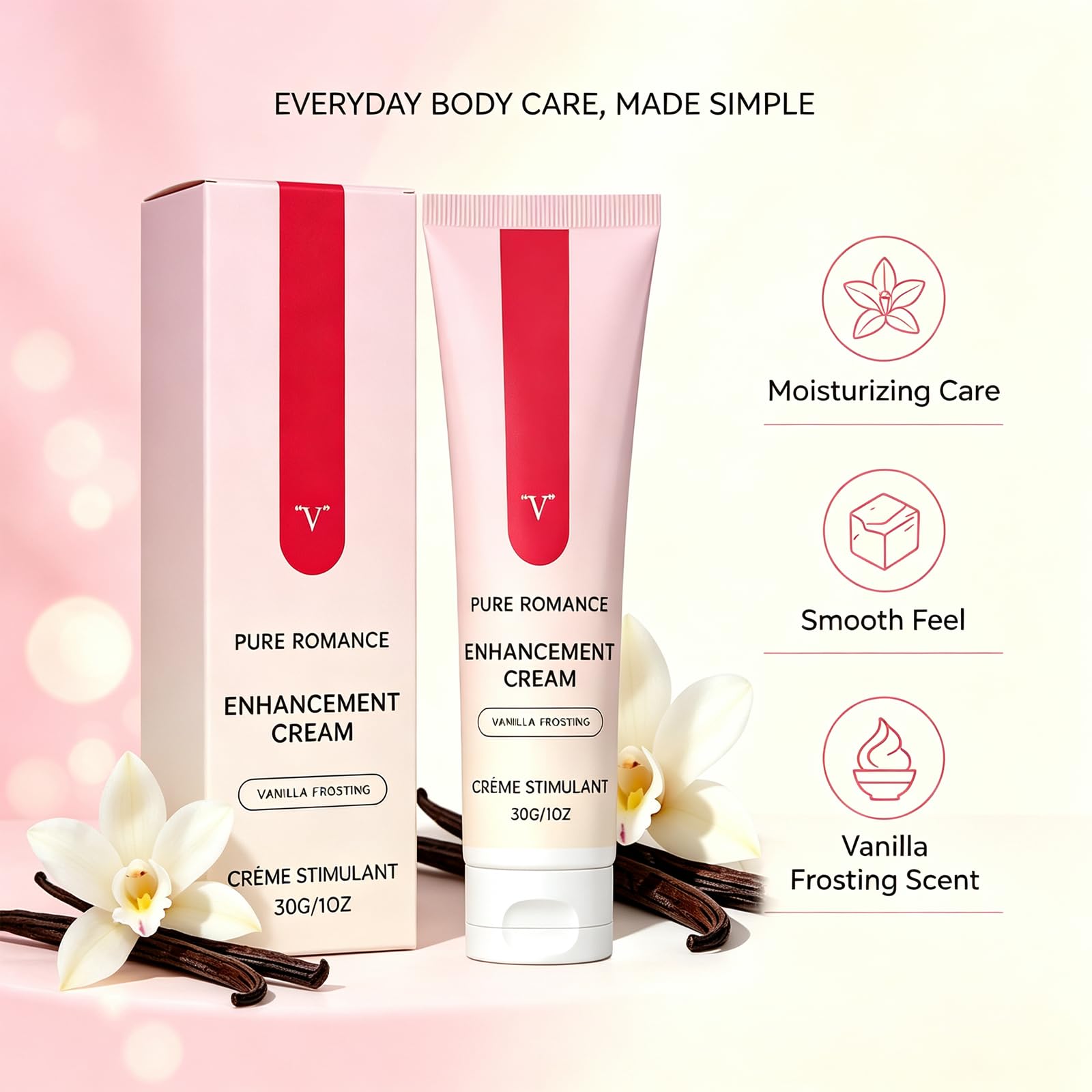 Veloria Crema open cap with gel drop, illustrating easy controlled application