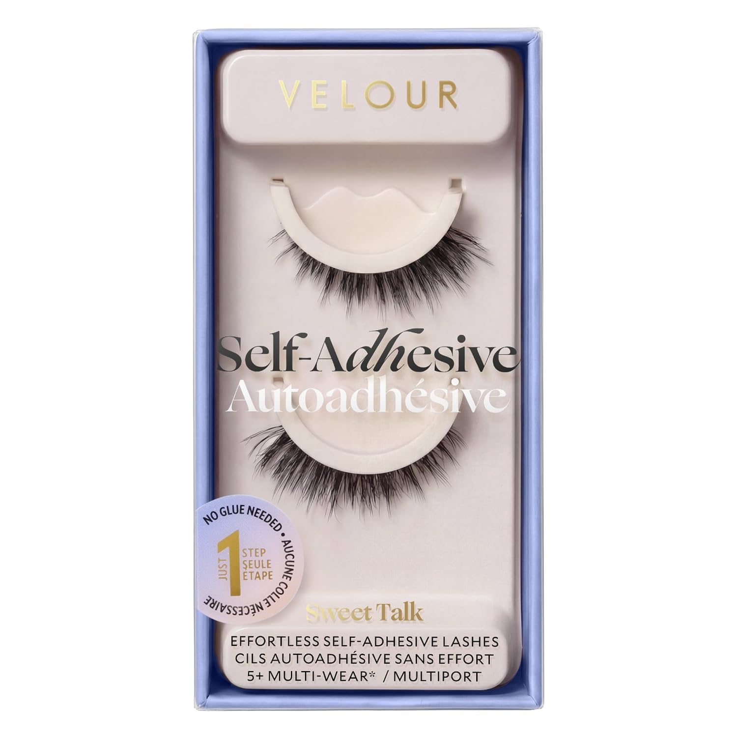 Velour Sweet Talk front packaging showing product and brand benefits