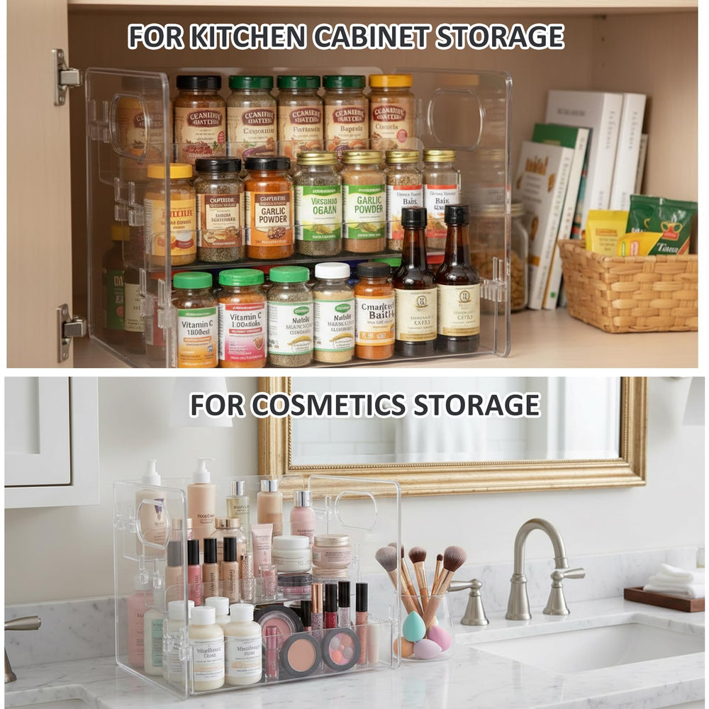 VeloZap holding assorted bottles for quick grab-and-go access