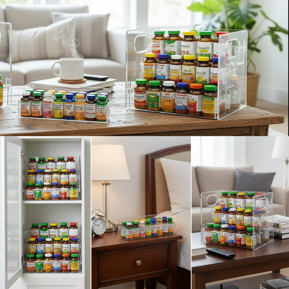 VeloZap on countertop demonstrating tidy, visible organization
