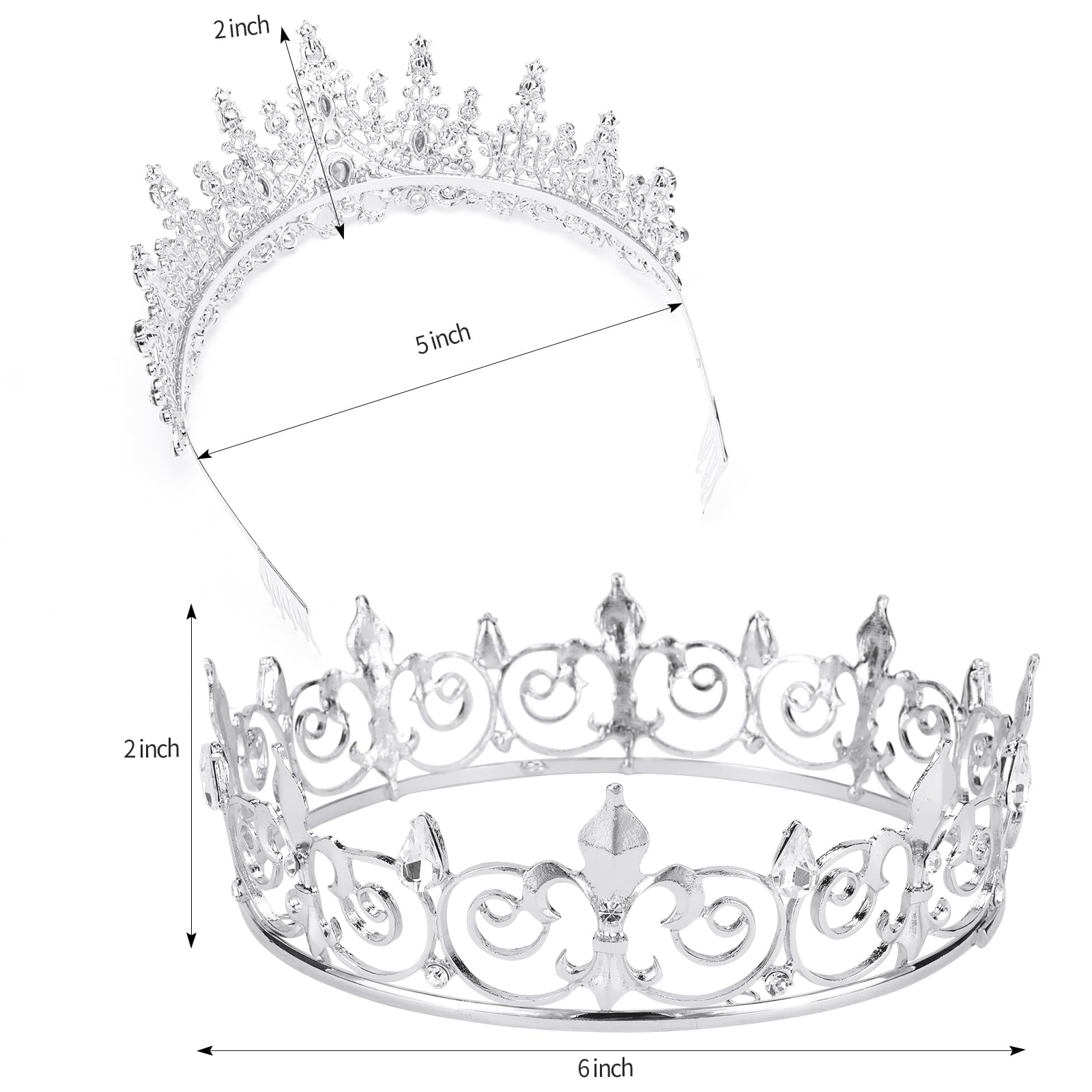 VELSCRUN studio photo of crowns, ideal for professional portraits