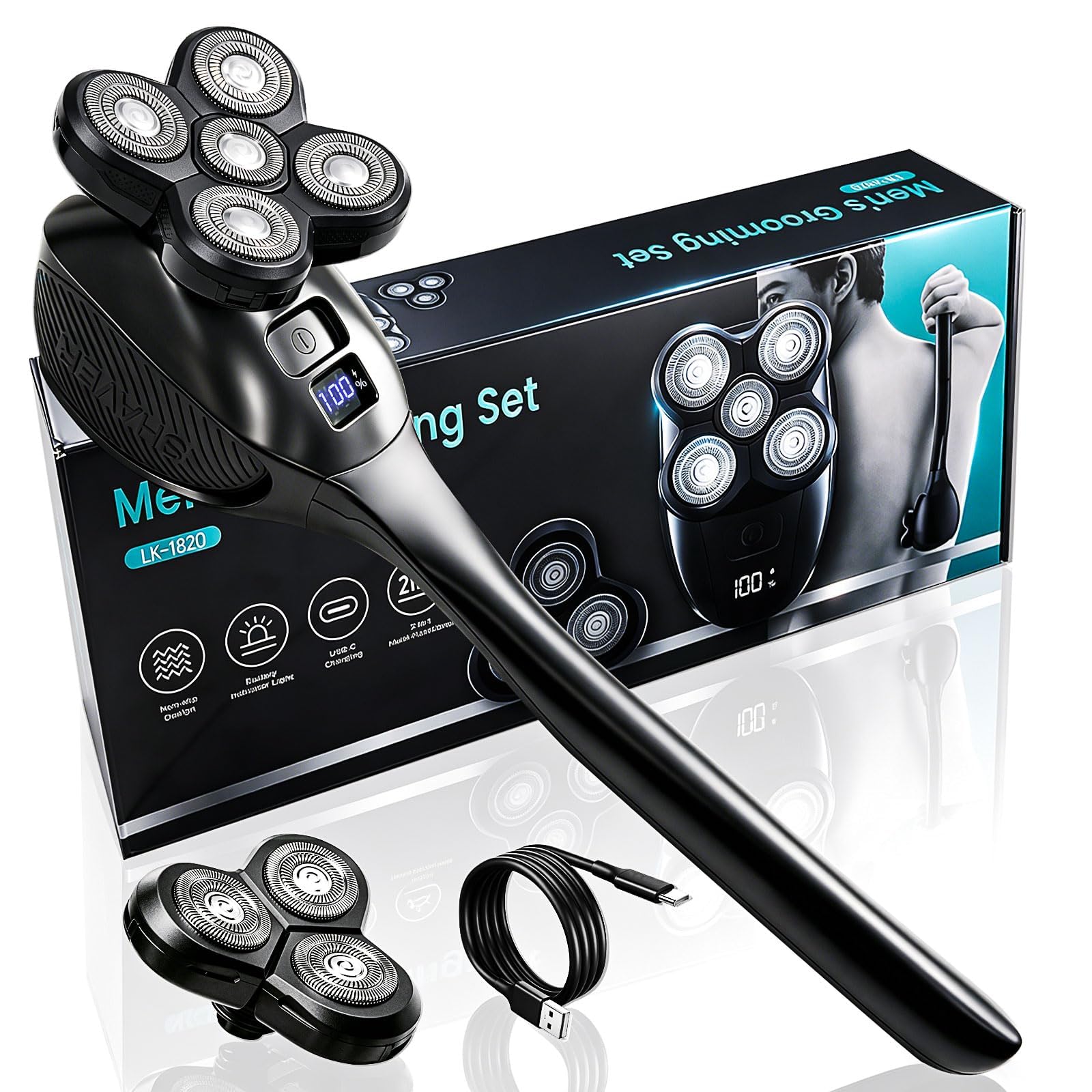 Velurie front view packaging showing kit and accessories for easy identification and storage