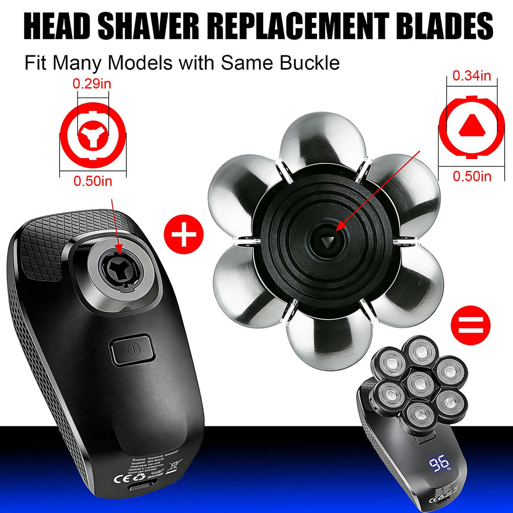Velurie replacement head next to a coin showing compact size and travel-friendly convenience