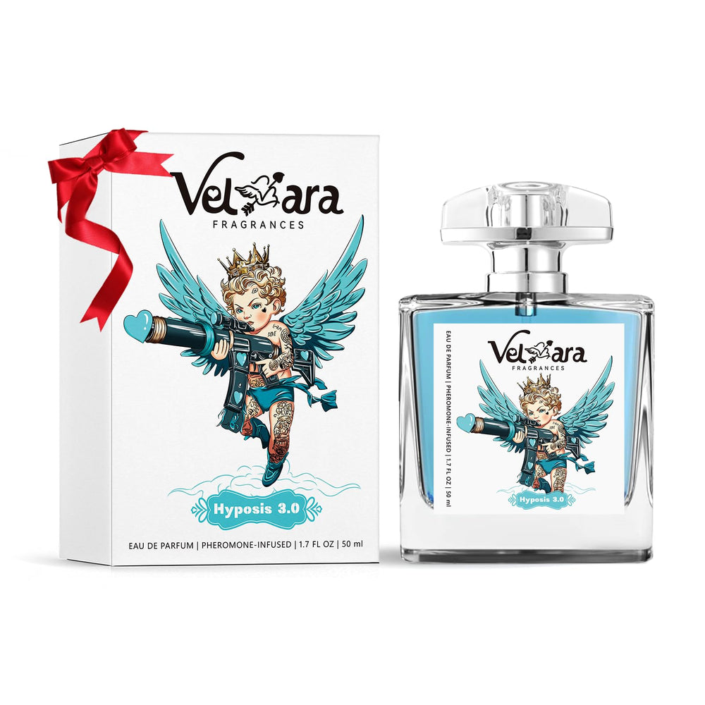 VELVARA front bottle view showing elegant design and portability benefit